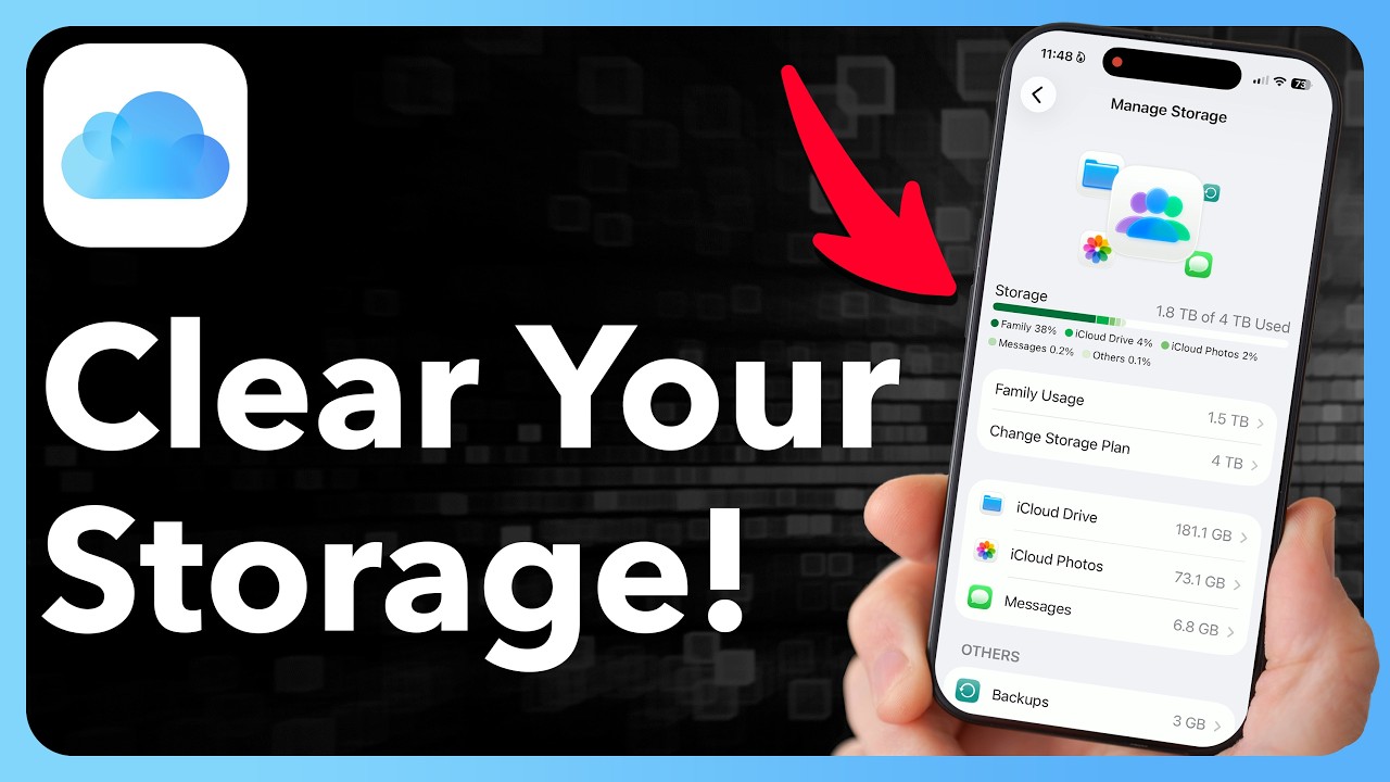 5 SIMPLE Hacks To CLEAR iCloud Storage