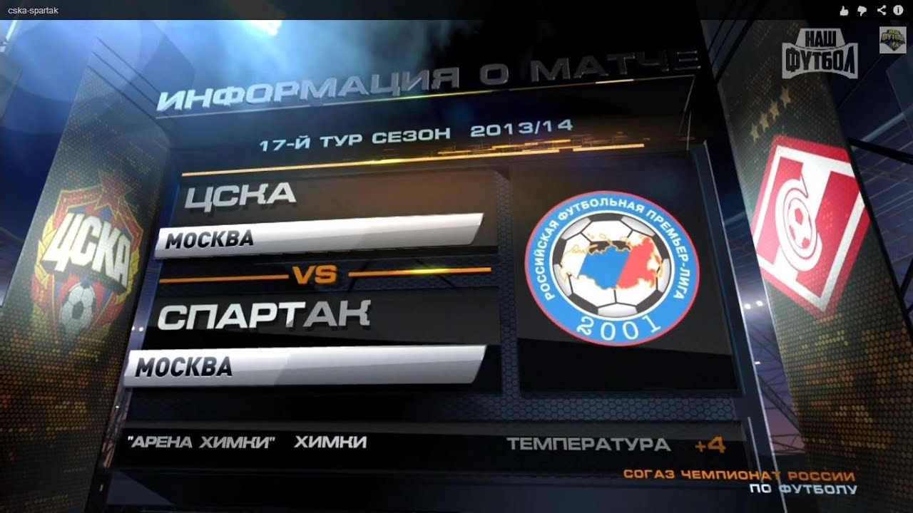 CSKA vs Spartak, Week 17 | RPL 2013/14