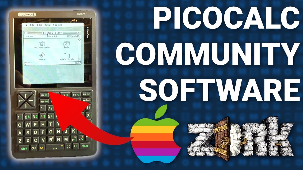 Upgrading the PicoCalc with Pi 2W + Exploring Community Software!