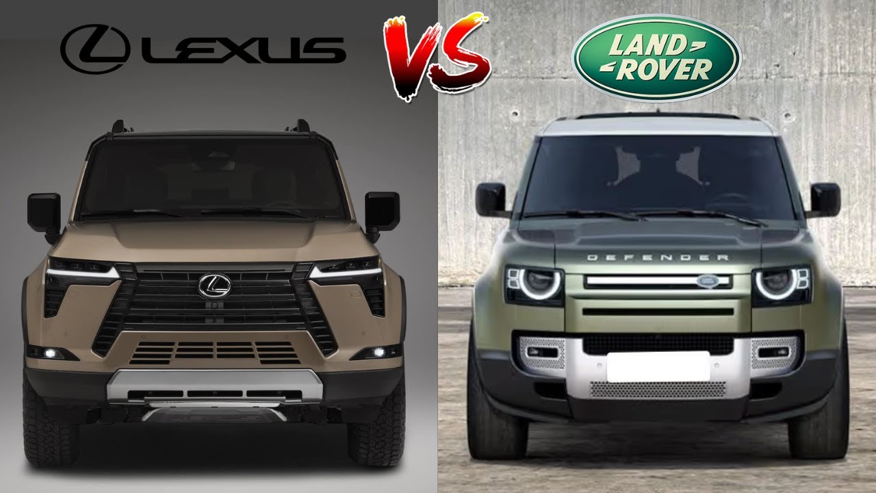 2025 Land Rover Defender 130 vs 2025 Lexus GX550 Compared | Off-Road Battles! | MotorNation
