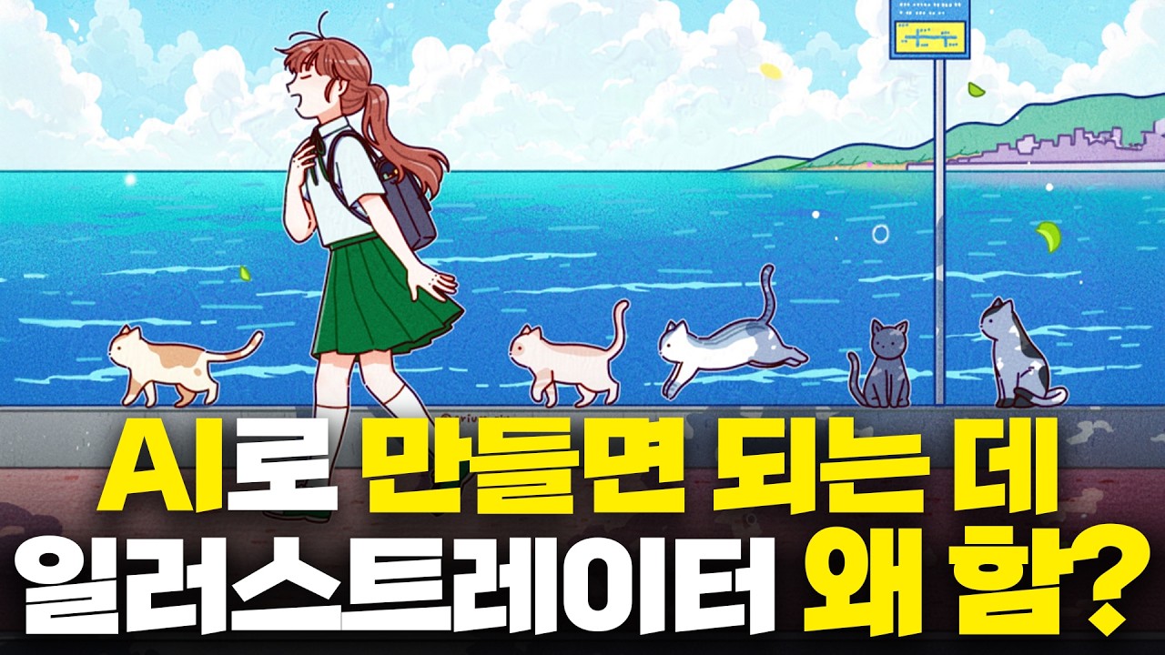 AI로 대체 되는 직업이 과연 일러레 뿐일까? #speedpainting