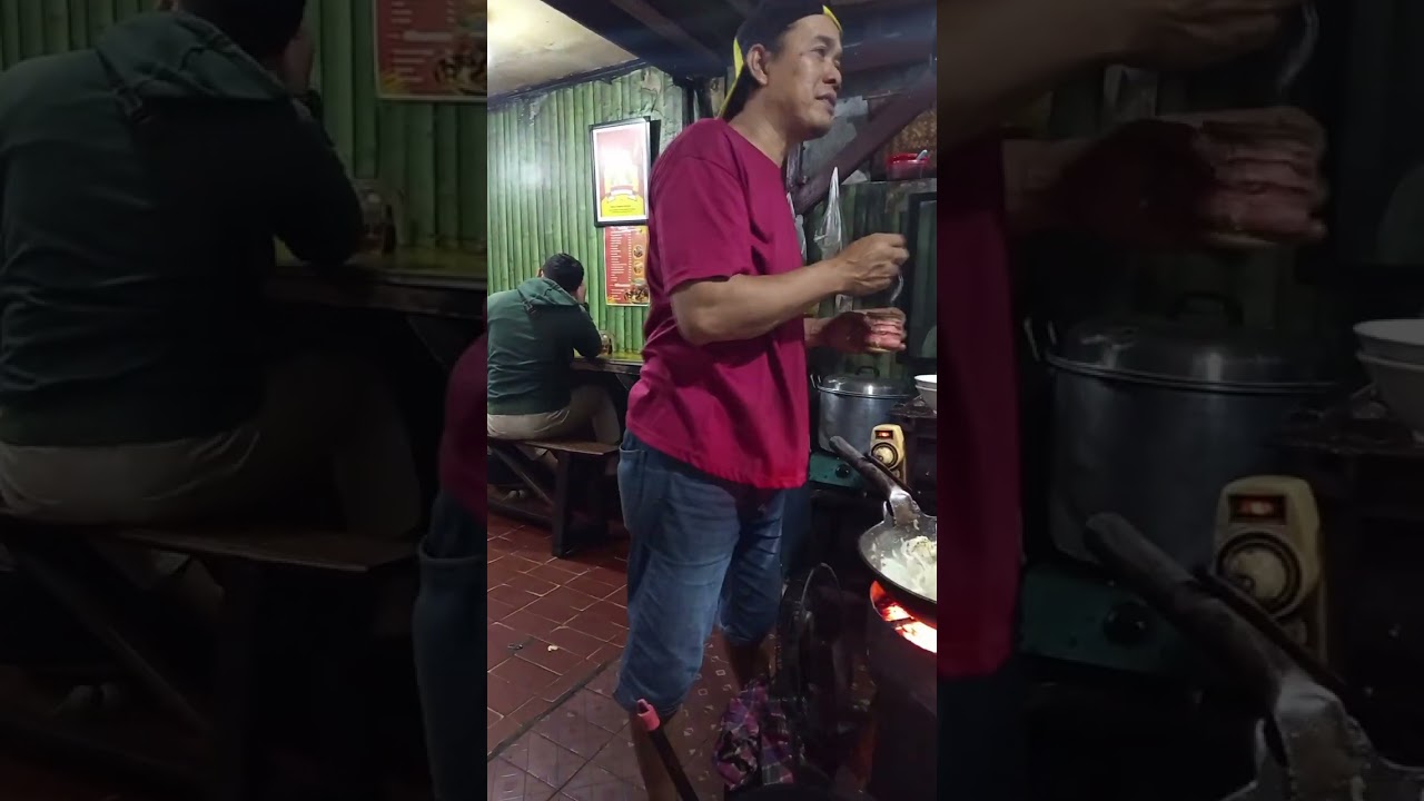 Warung tongseng kambing dan ayam pak Kirun, Cikoko. 