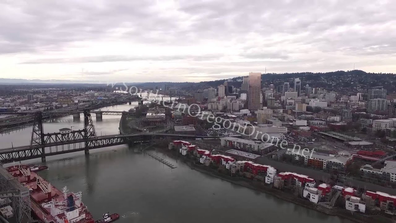 Portland Drone - Aerial Stock Footage #2 | Drone Stock Video
