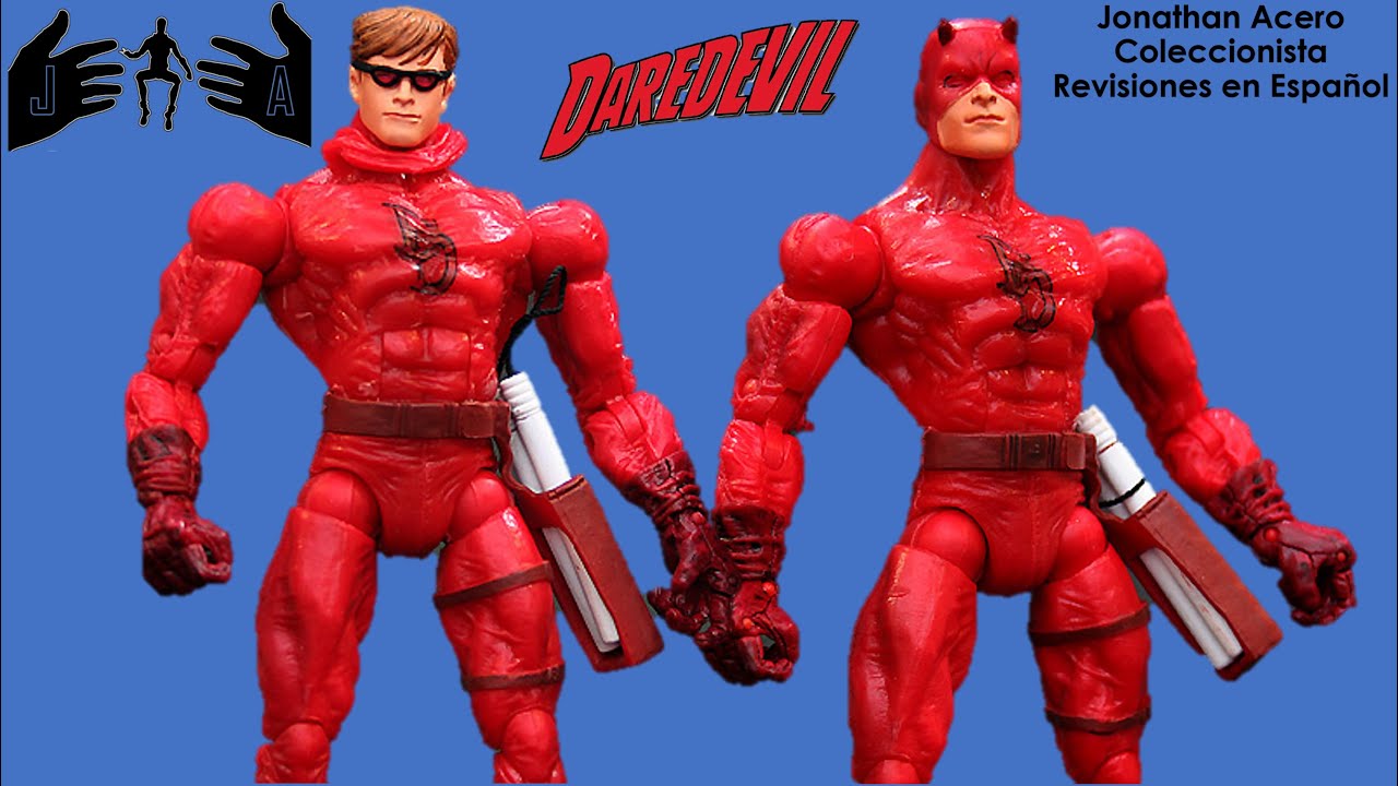 Daredevil Marvel Legends Face Off Toy Review Jonathan Acero Revisiones en Español