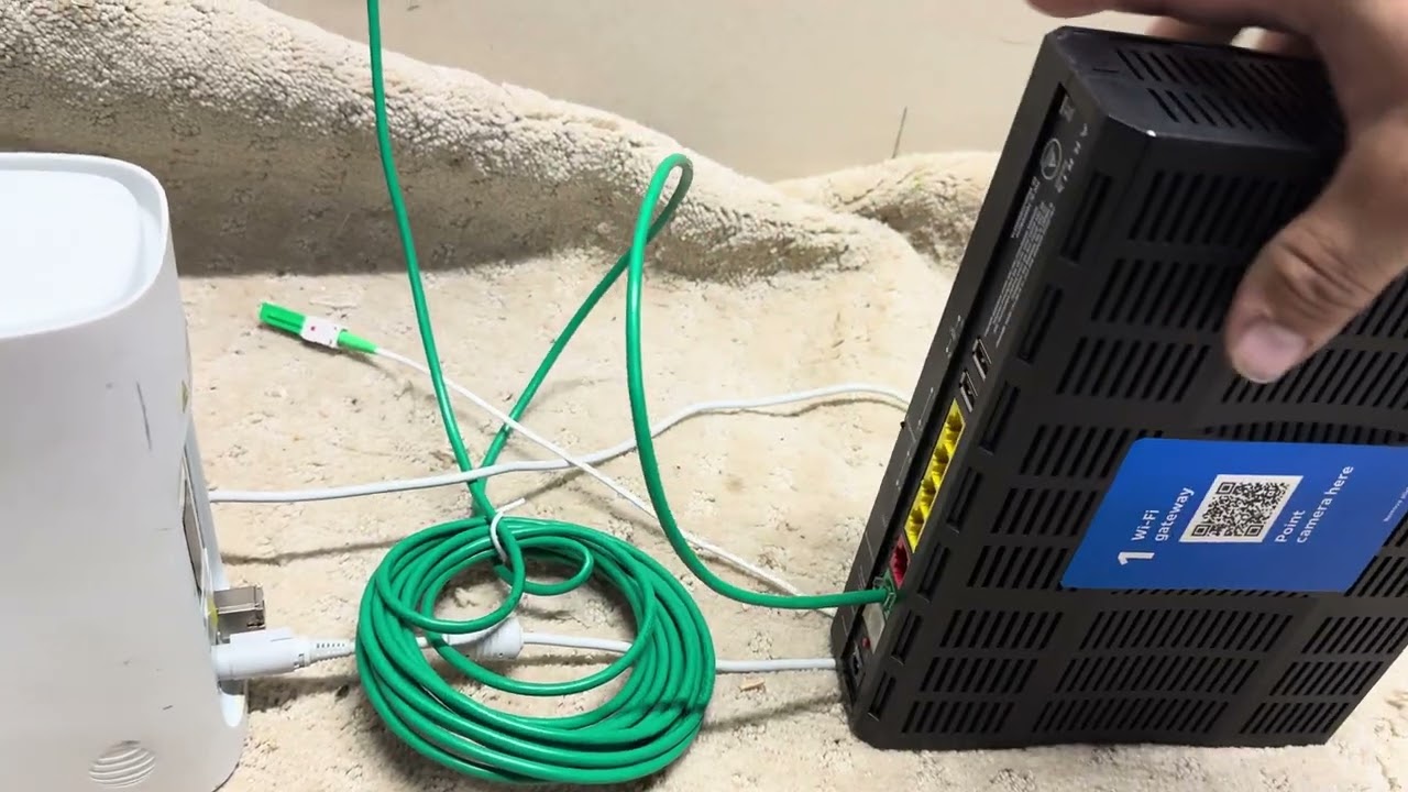 Att internet Let&rsquo;s do a self install how to guide. Quick steps.