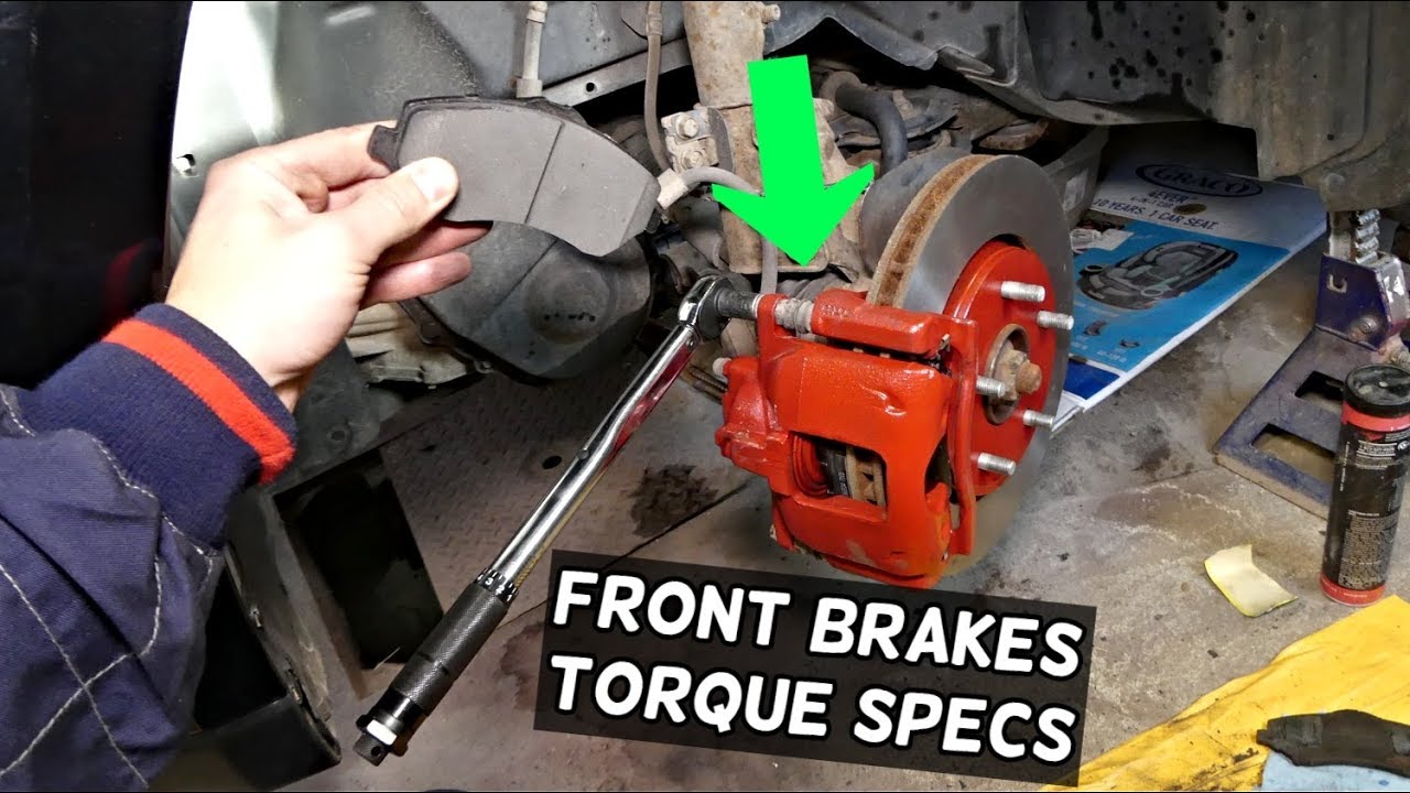 DODGE JOURNEY FRONT BRAKES BRAKE CALIPER TORQUE SPECS  FIAT FREEMONT BRAKES TORQUE
