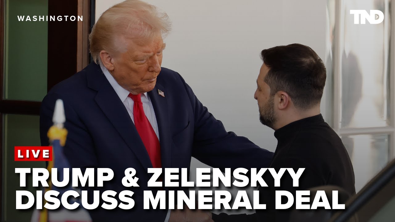MOMENTS AGO: President Trump's bilateral meeting with Ukrainian President Zelenskyy