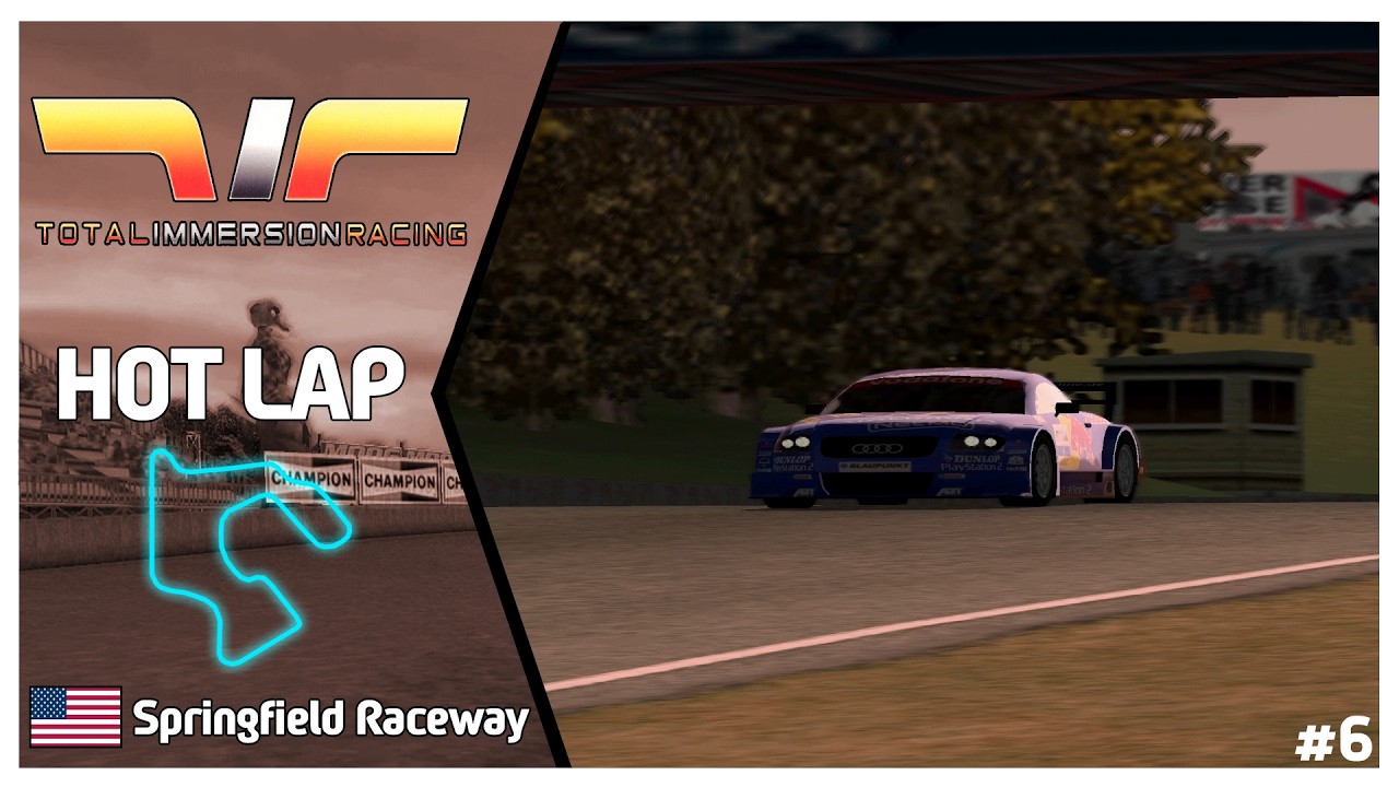 Virtually Crafted Circuits #6 | Springfield Raceway (Total Immersion Racing)