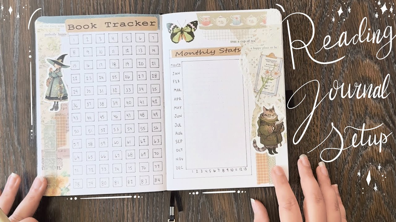 2024 Reading Journal Setup!