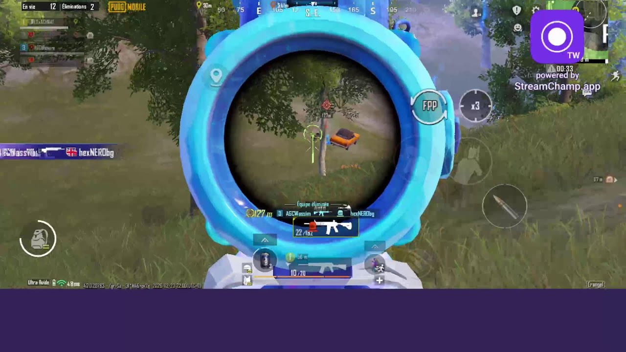 Broadcast powered by StreamChamp
