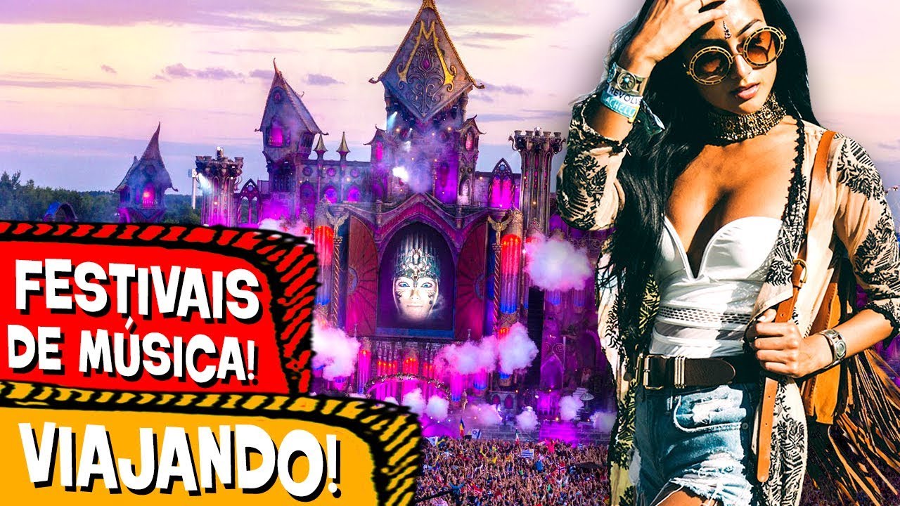 5 MELHORES festivais de M&Uacute;SICA do MUNDO! 🎵 🌍