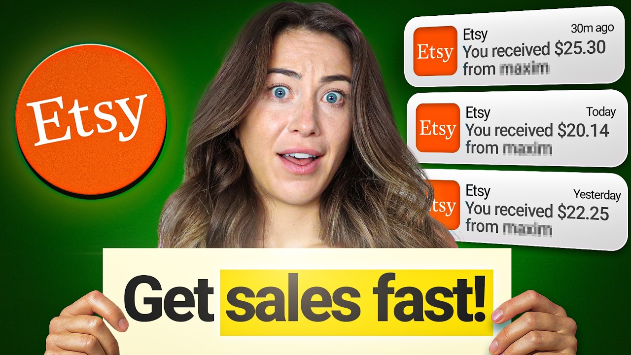How to Get Your First 100 Sales on Etsy in 2026 (4 Simple Steps)