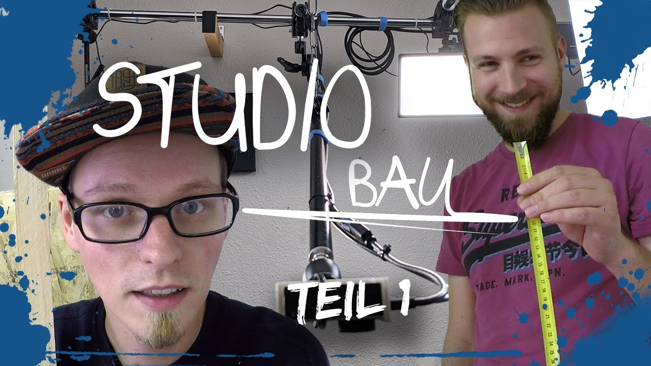 Studio bauen - Teil 1/4