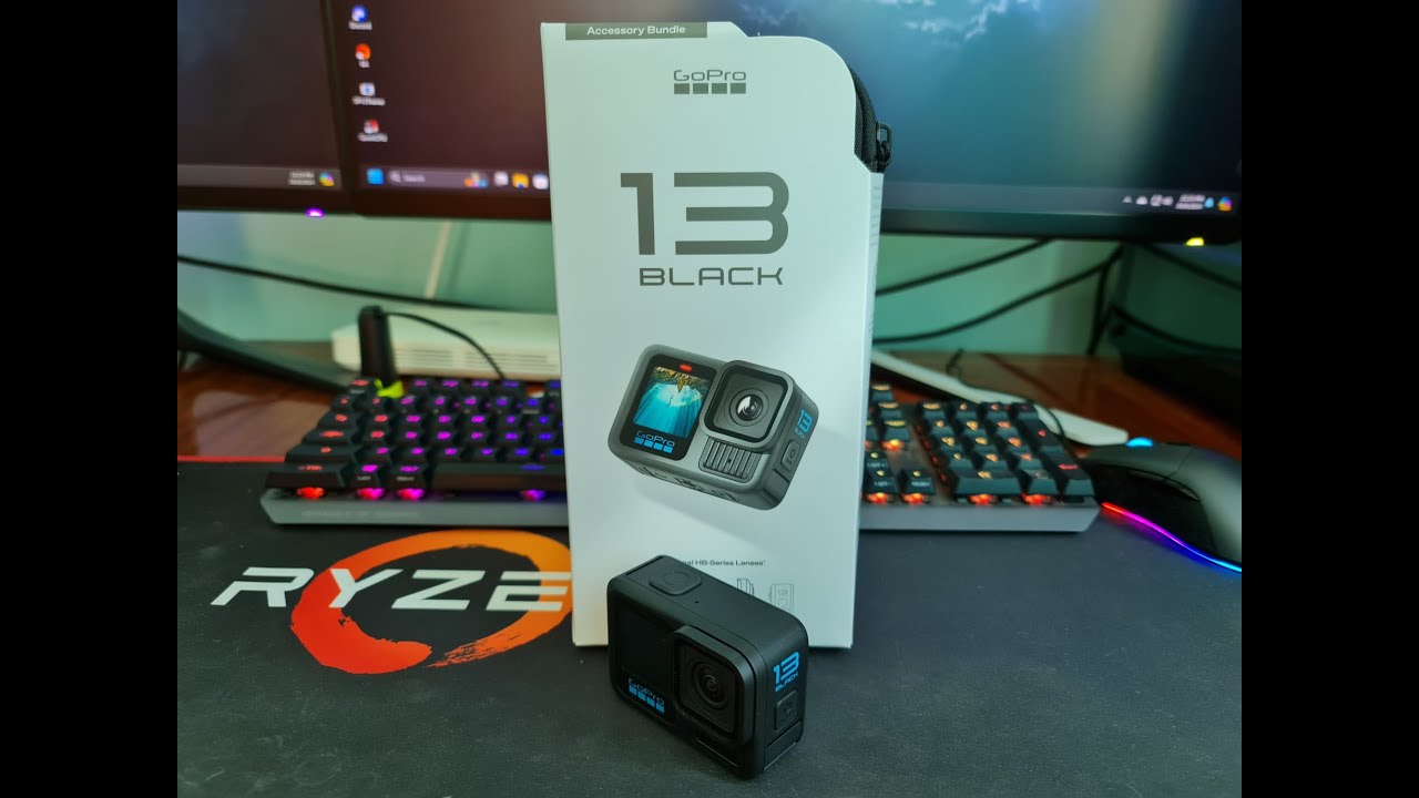 GoPro Hero13 Black Unboxing - Accessory bundle package