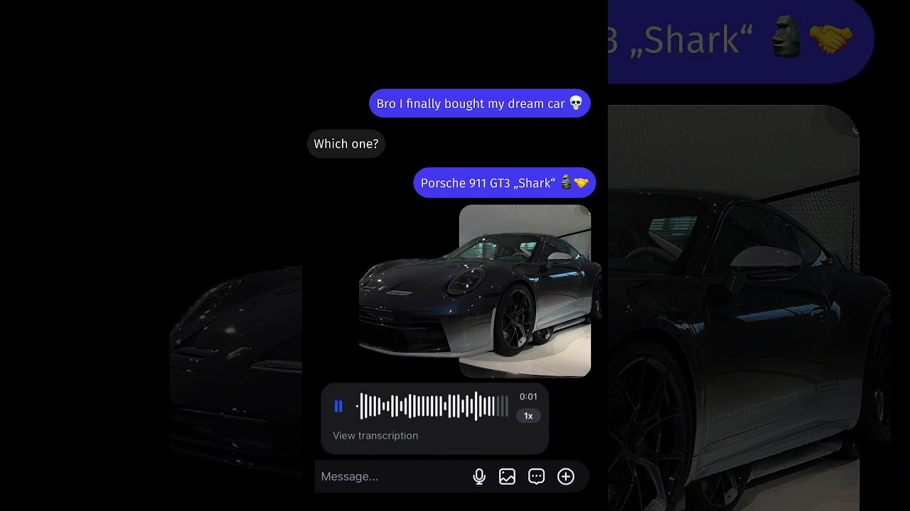 Porsche GT3 Shark 🦈  Which Porsche do you like best? 