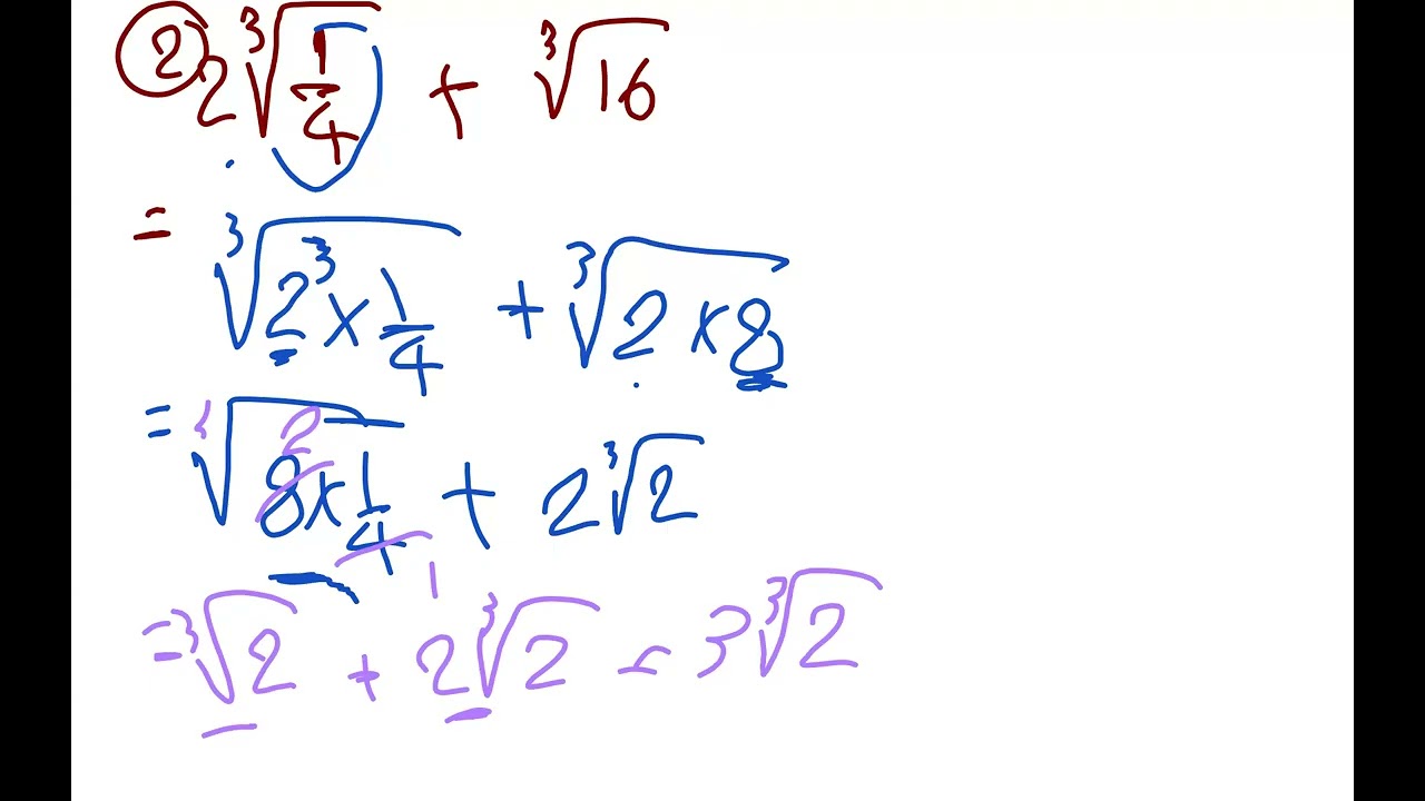 exercise law of root  prep 2