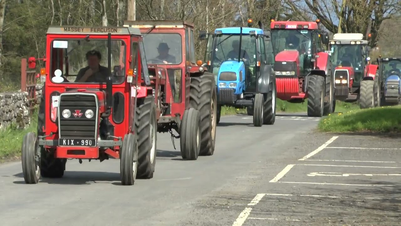 Ballynacargy\Milltown tractor run, 9th May 2019.