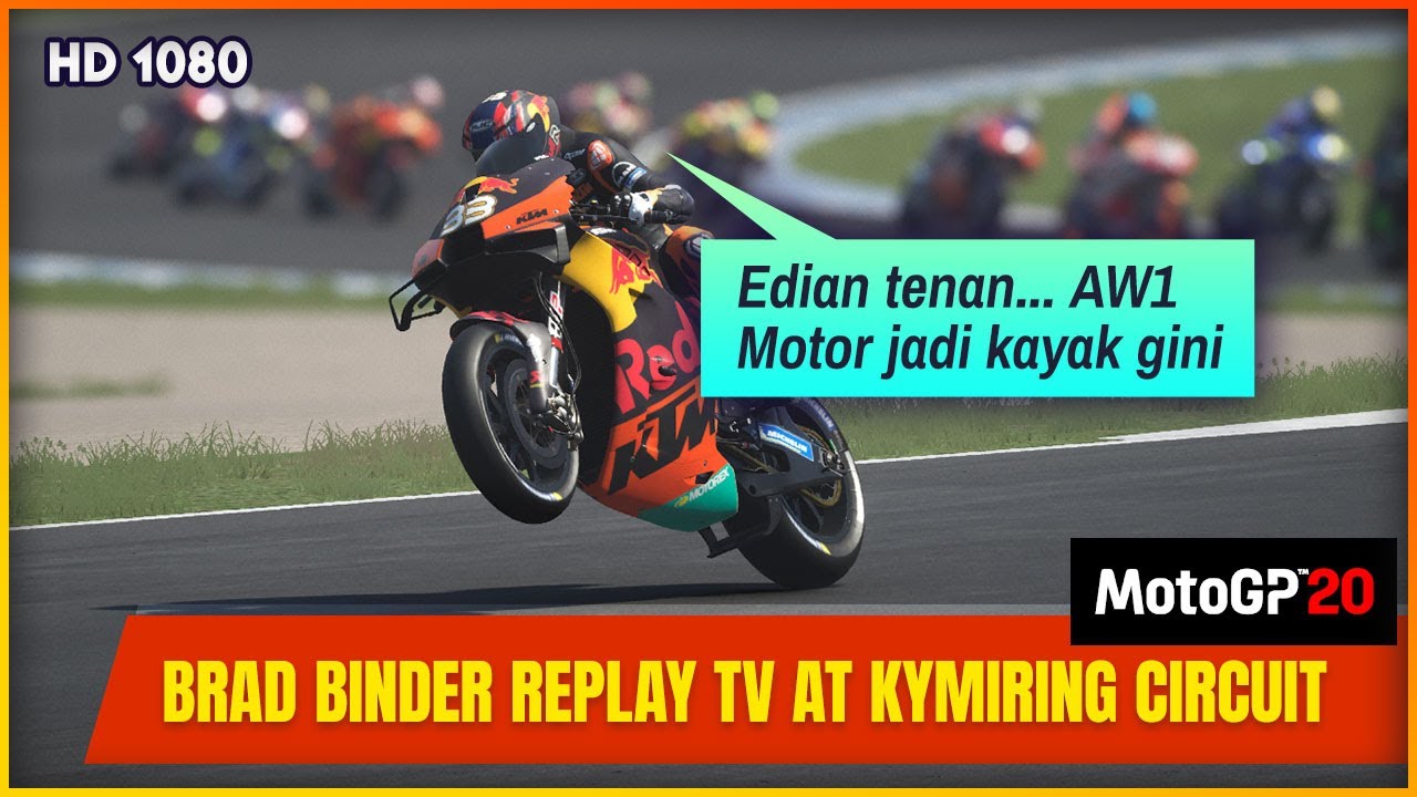 [HD1080] MotoGP 20 Brad Binder Replay TV at KymiRing Circuit Finland | KTM RC16