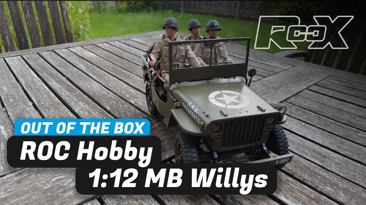 RCCX - ROC Hobby MB Willys 1:12 Unboxing