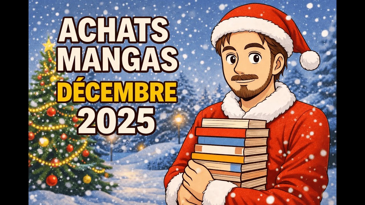 Achats mangas décembre 2025