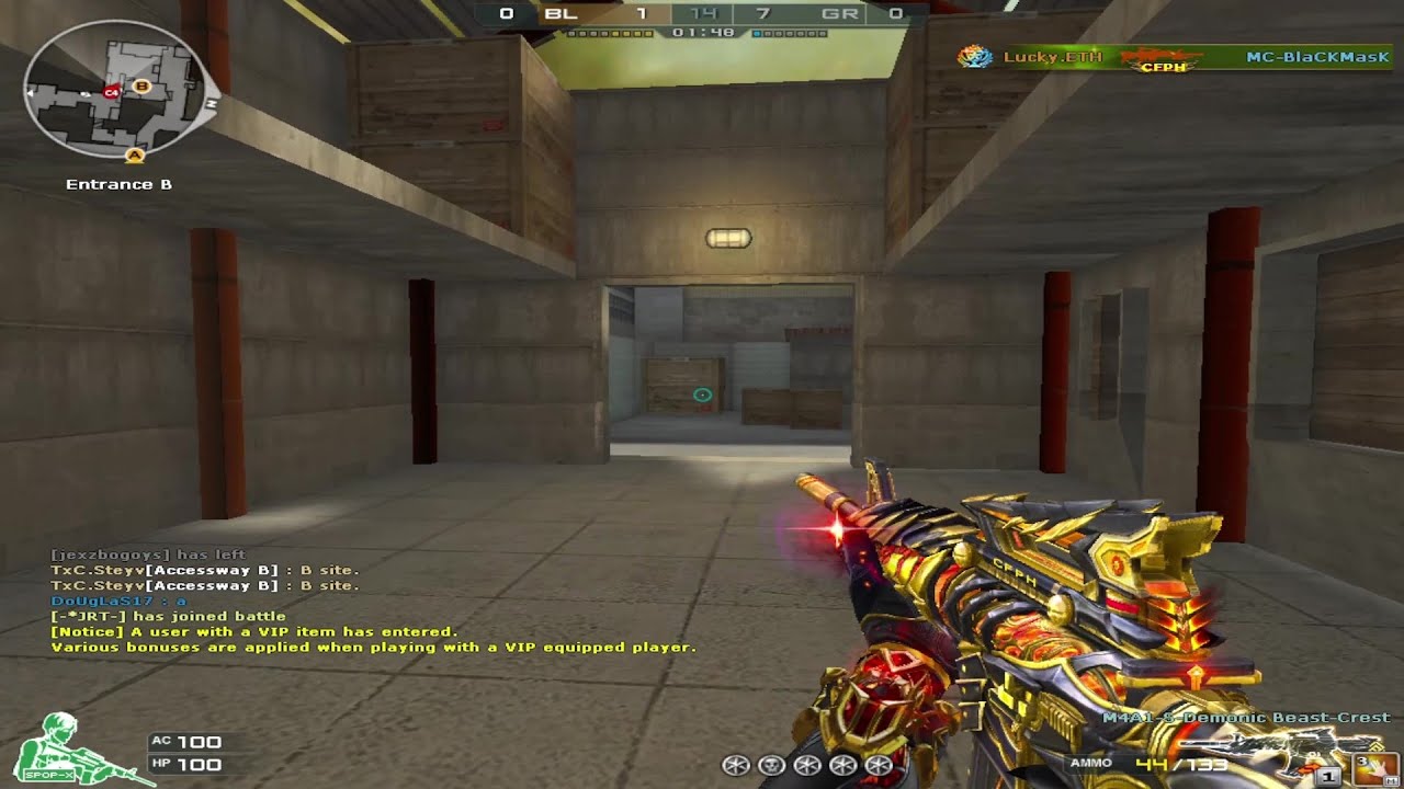 Crossfire PH : New M4A1-S-Demonic Beast-Crest Gameplay