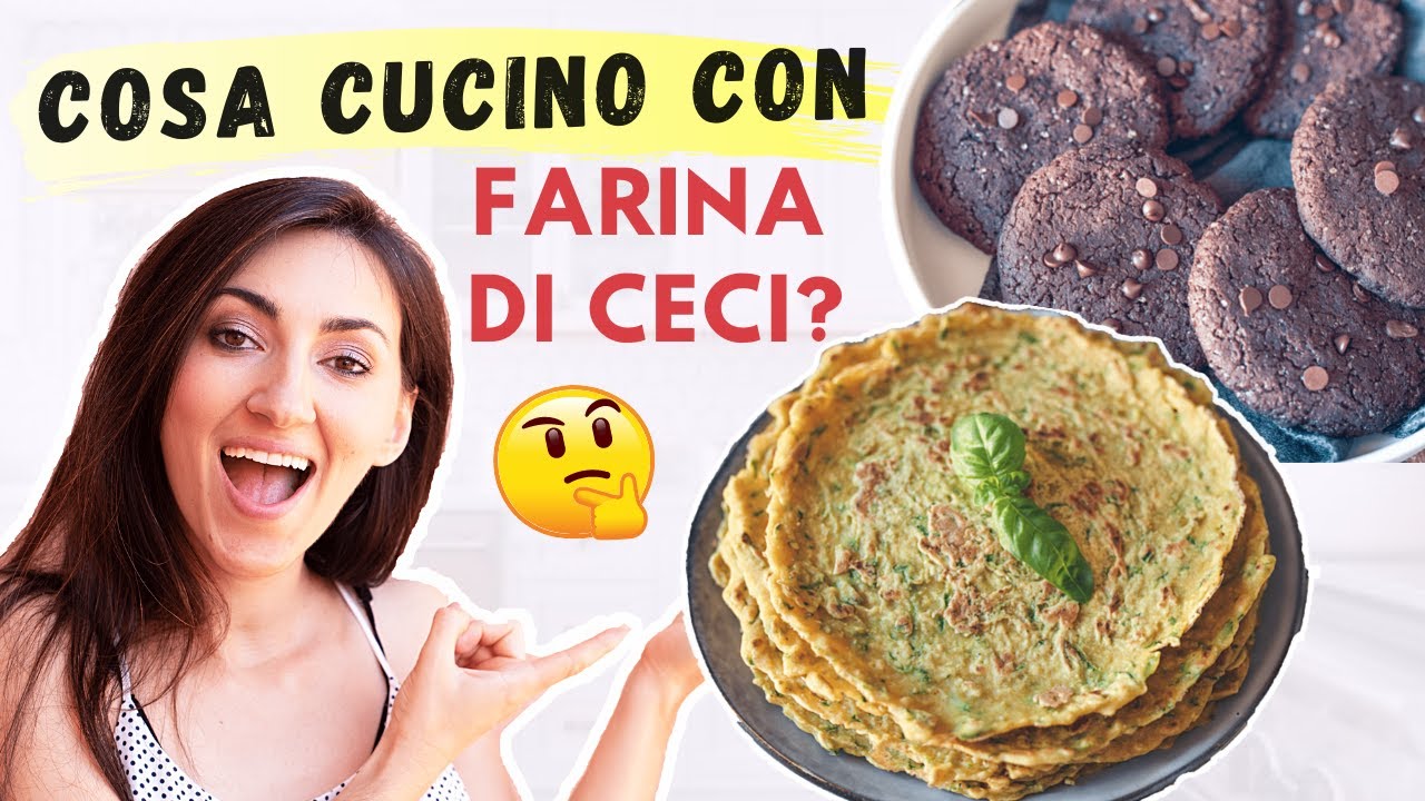 Prendi la FARINA DI CECI e fai queste 3 RICETTE! (SENZA UOVA) 😮