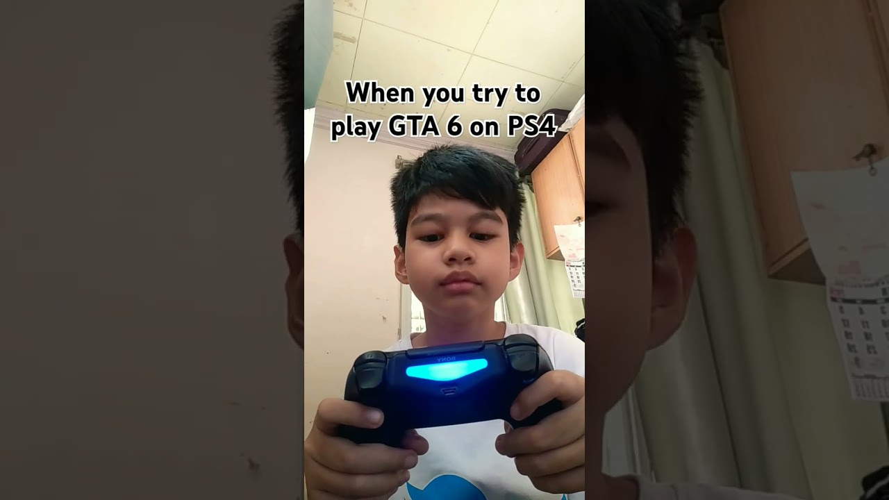 When you try to play GTA 6 on PS4