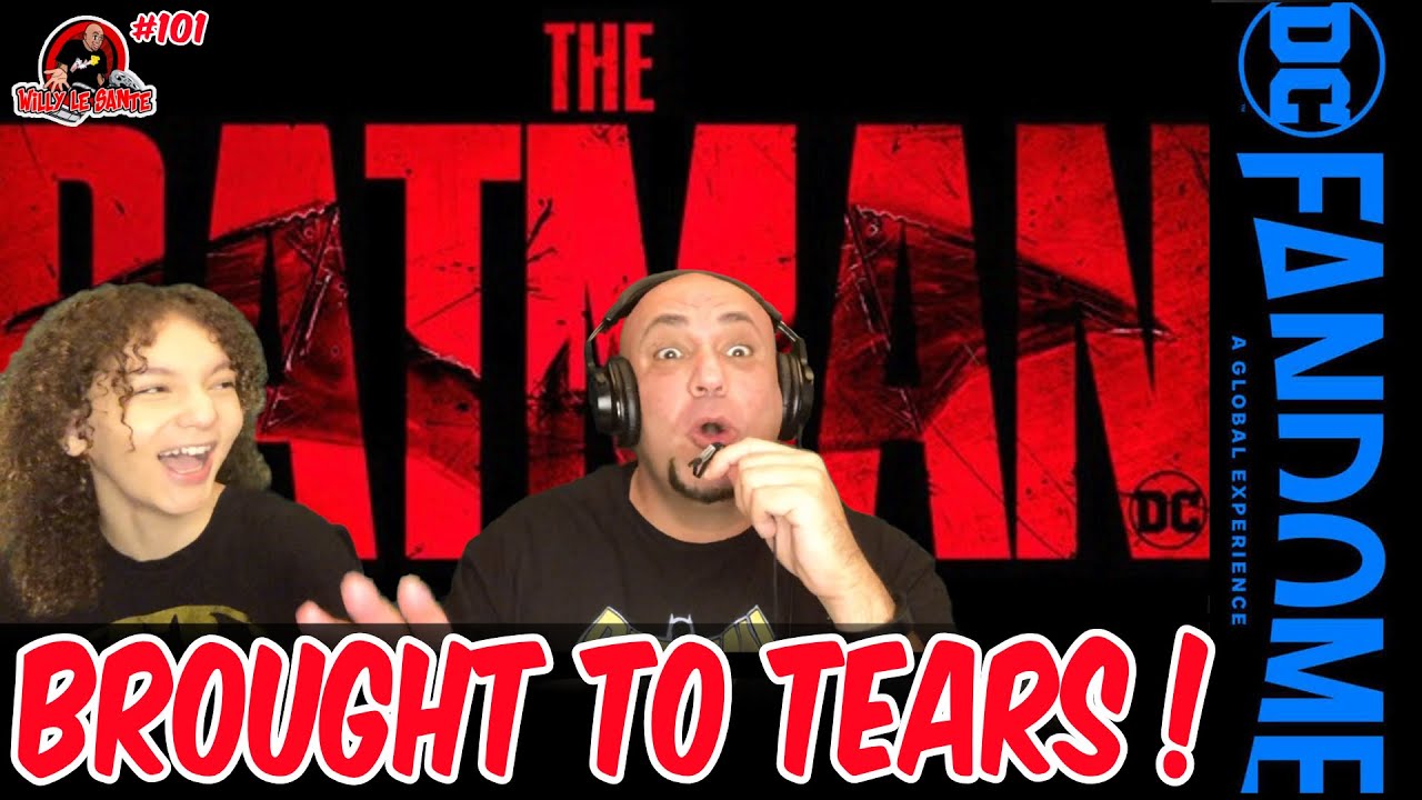 The Batman TRAILER REACTION - I Cried! | DC FanDome Teaser