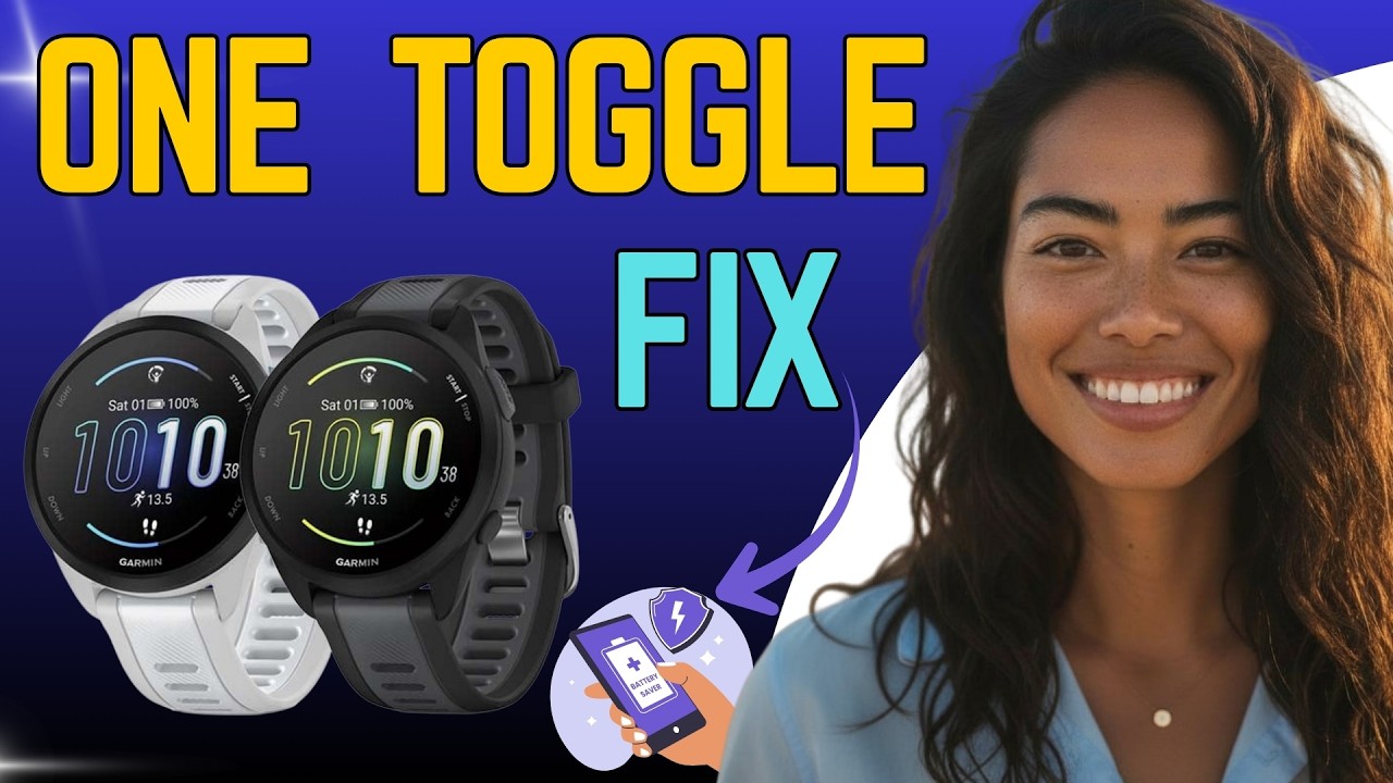 How to Disable Battery Saver Garmin Forerunner 165 (2026) One Setting