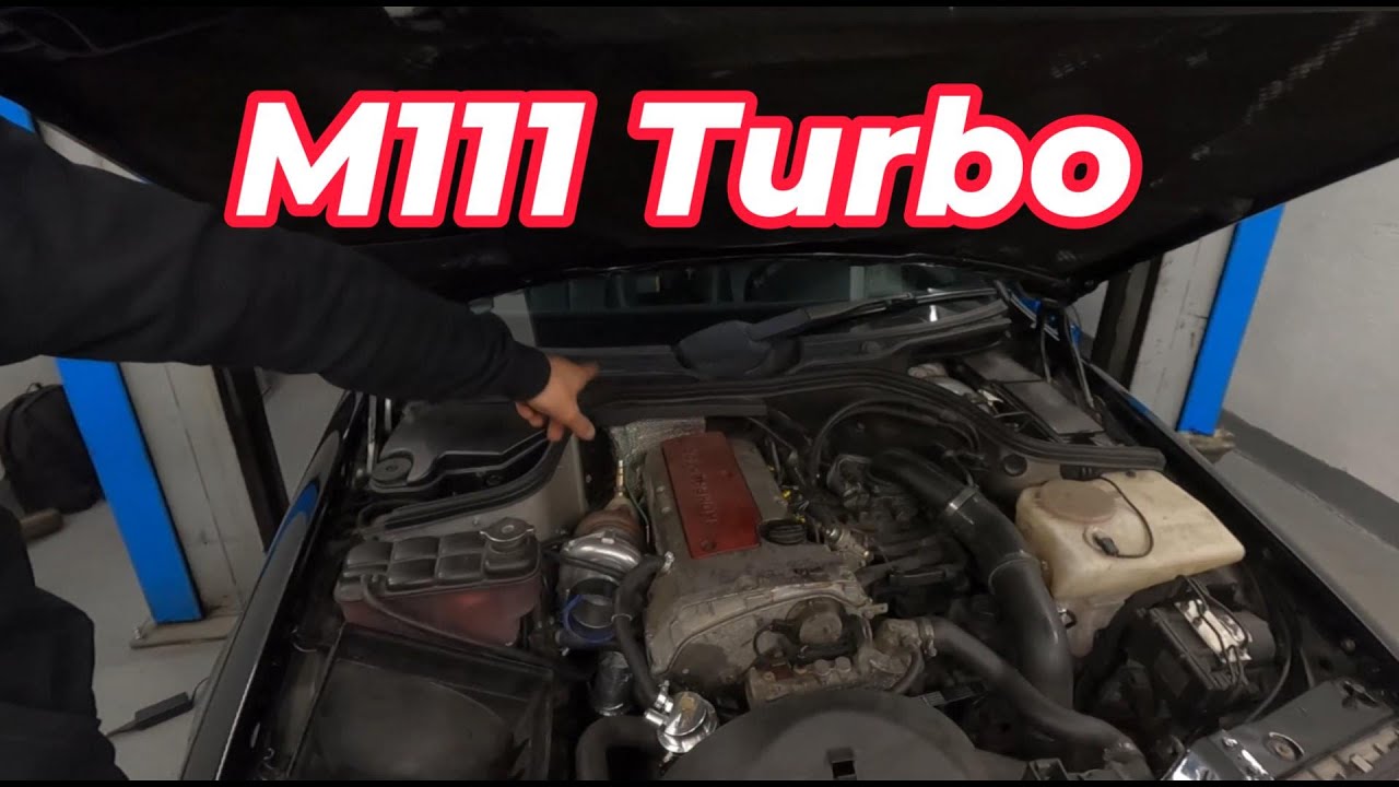 M111 Kompressor auf TURBO umgebaut !!