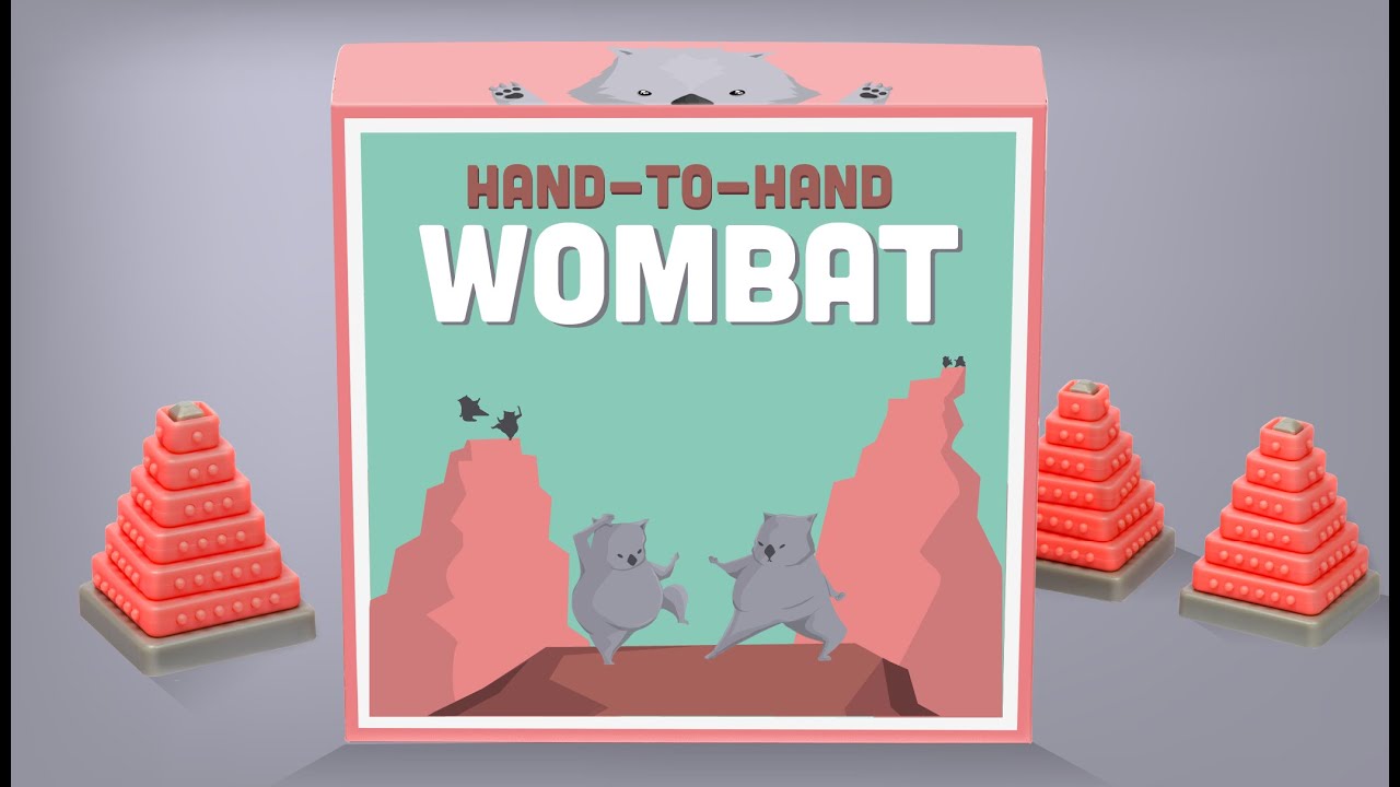 Hand-To-Hand Wombat - A new game from Exploding Kittens