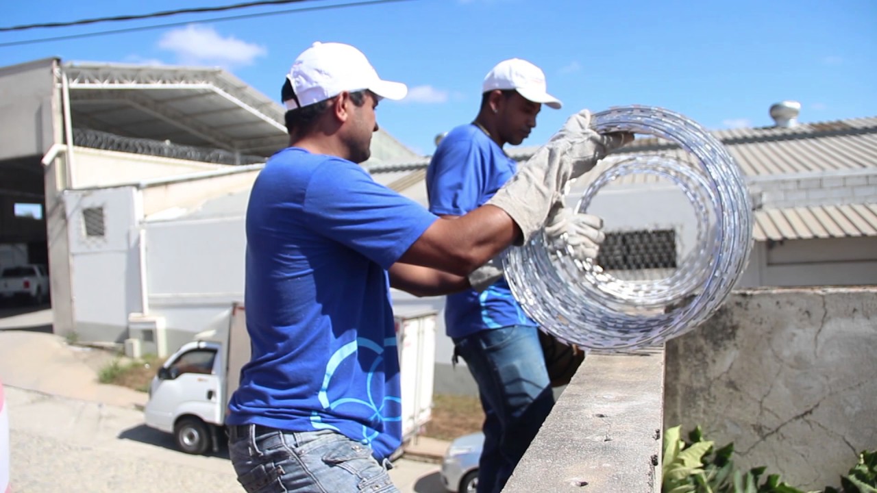 Como instalar Concertina Dupla Clipada? Vídeo com Passo a Passo
