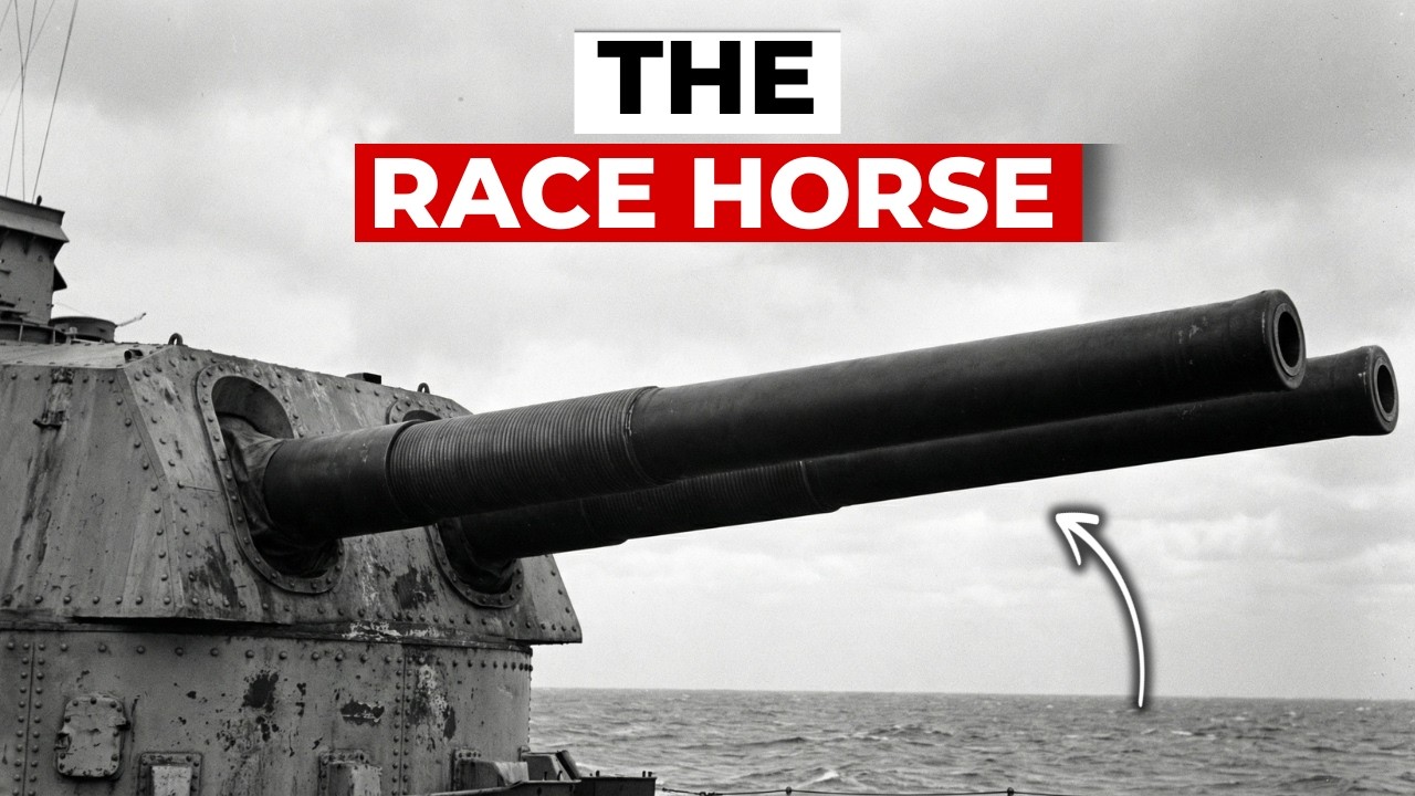 The 'Floating Target' British Warship That Outgunned Battleships.