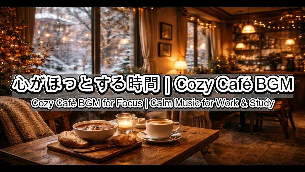 心がほっとする時間｜Cozy Café BGM