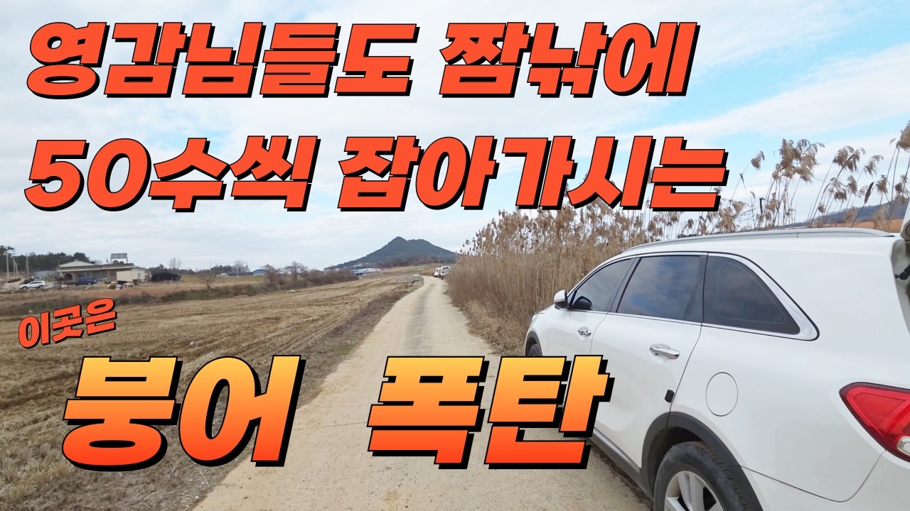 이곳은 대박입니다// 영감님들도 짬낚에 50마리씩 잡아가시는// 저수지 전구간 차대고 1보 #붕어낚시 #fishing #라이즈원 #발열조끼