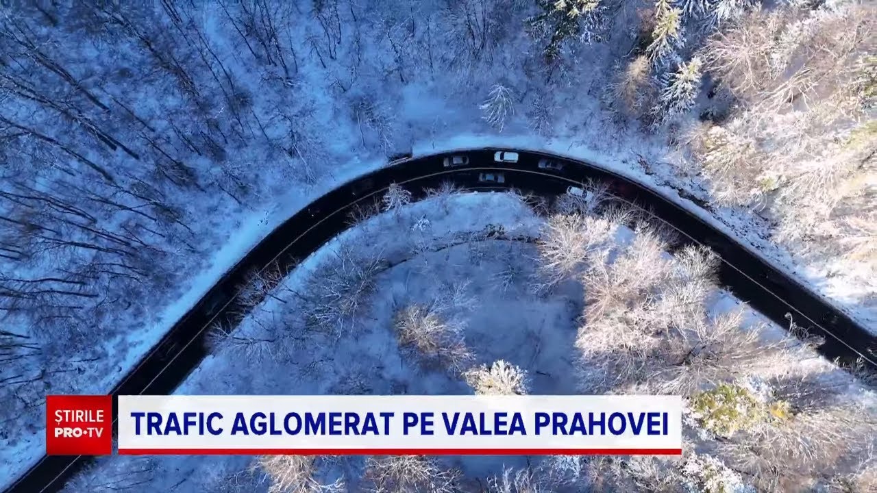 Distracția turiștilor la munte, ruinată de traficul infernal de pe DN1