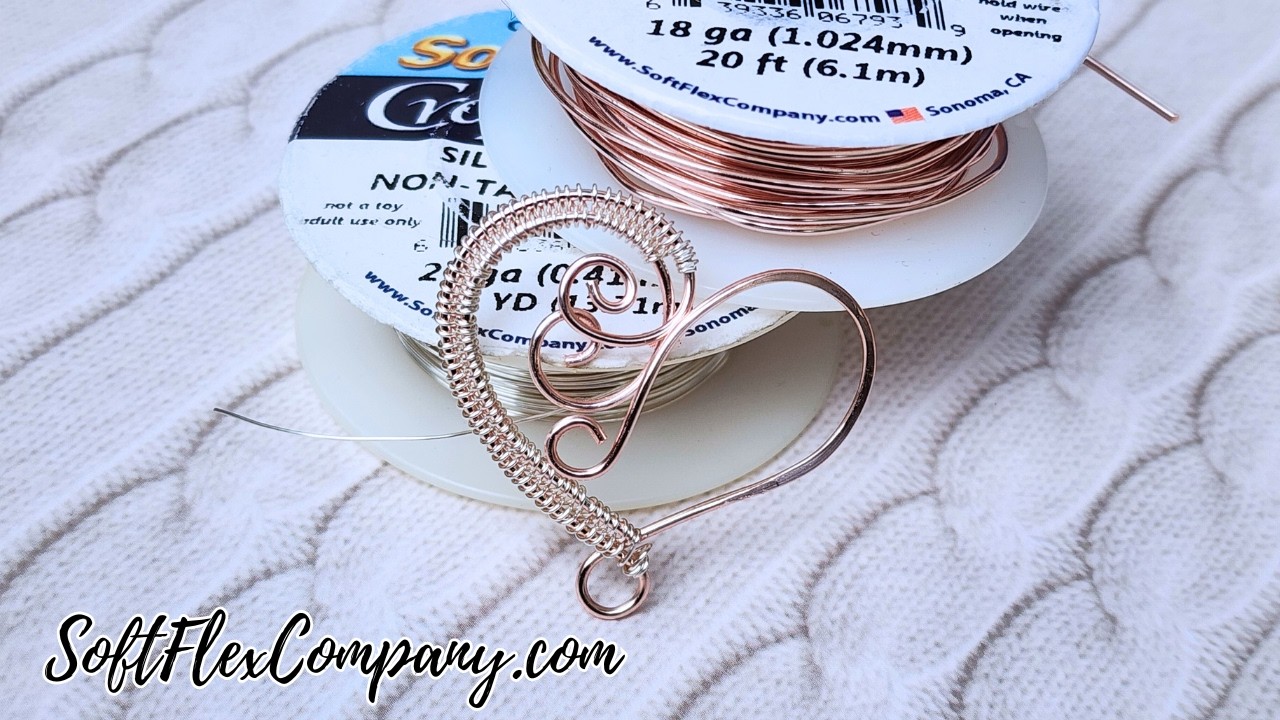 Let’s Wire Weave a Beautiful Heart Pendant: Spill the Beads With Joyce Trowbridge