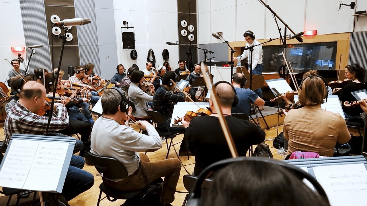 Velvet Dawn (feat. Prague Metropolitan Orchestra) - recording session