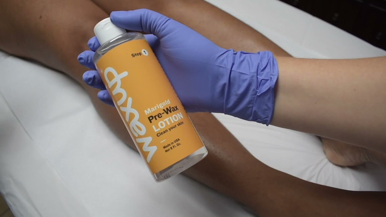 Step 6/10 on How to use waxup roll on wax at home