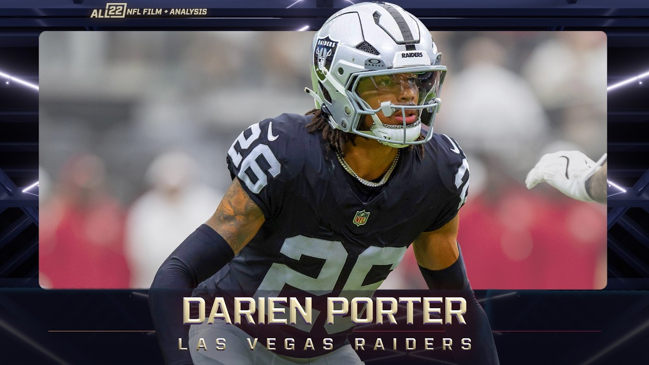 WILL DARIEN PORTER THRIVE IN YEAR TWO IN LAS VEGAS? RAIDERS DEFENSE FILM STUDY @OnceSport  #raiders