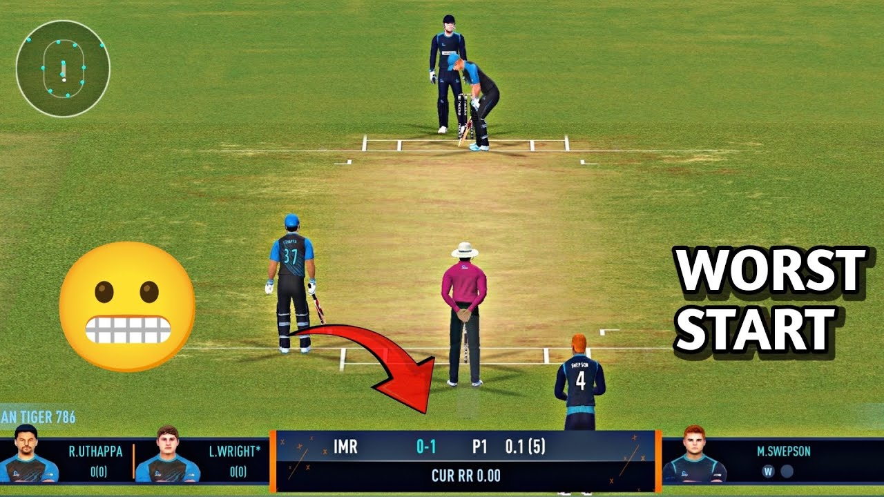 Lost 1 Wicket in 1 Ball… Still Made a Comeback! 😲 | Real Cricket 24