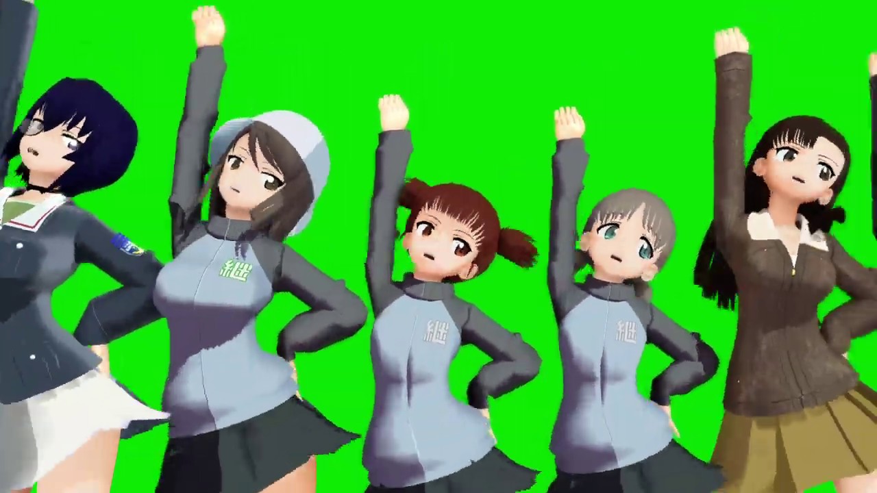 ガルパンMMD、たくさん作りました！