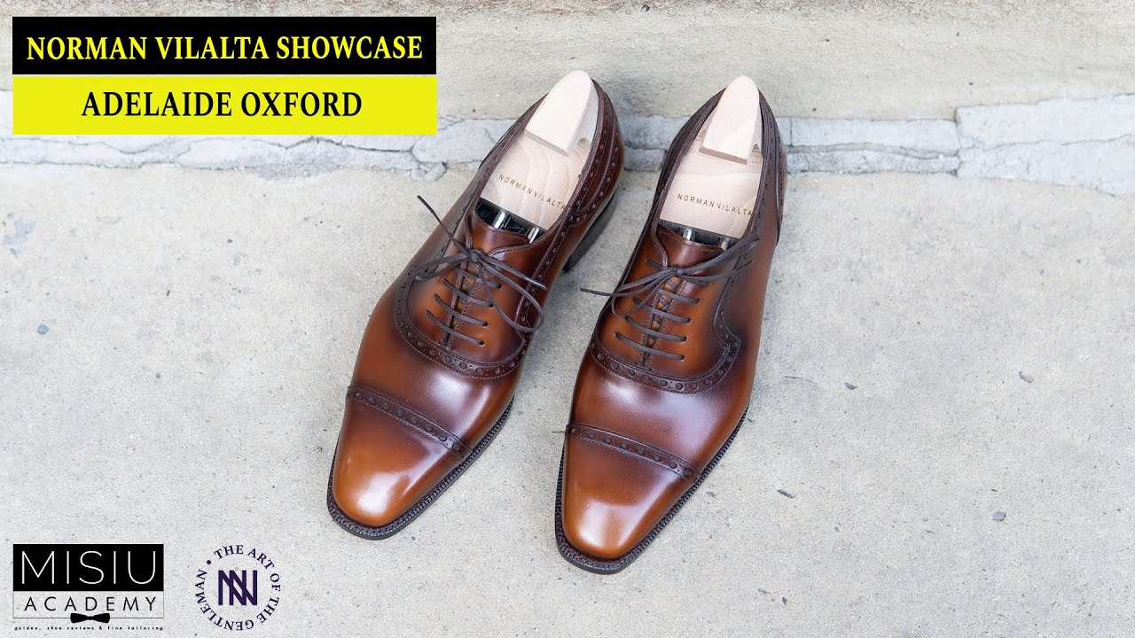 Norman Vilalta Showcase Part 2: Full Brogue Adelaide Oxford in Patina For The Noble Shoe
