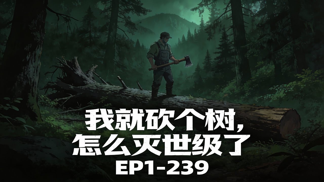 【19小时爽看】《我就砍个树，怎么灭世级了》EP1-239 火葬场扛尸、凶宅试睡、黄河捞尸&hellip;&hellip; 这次，为了三万的月薪，他来到了大森林公司当伐木工，深入大山独自一人砍树。#悬疑#怪谈#漫畫 #小說
