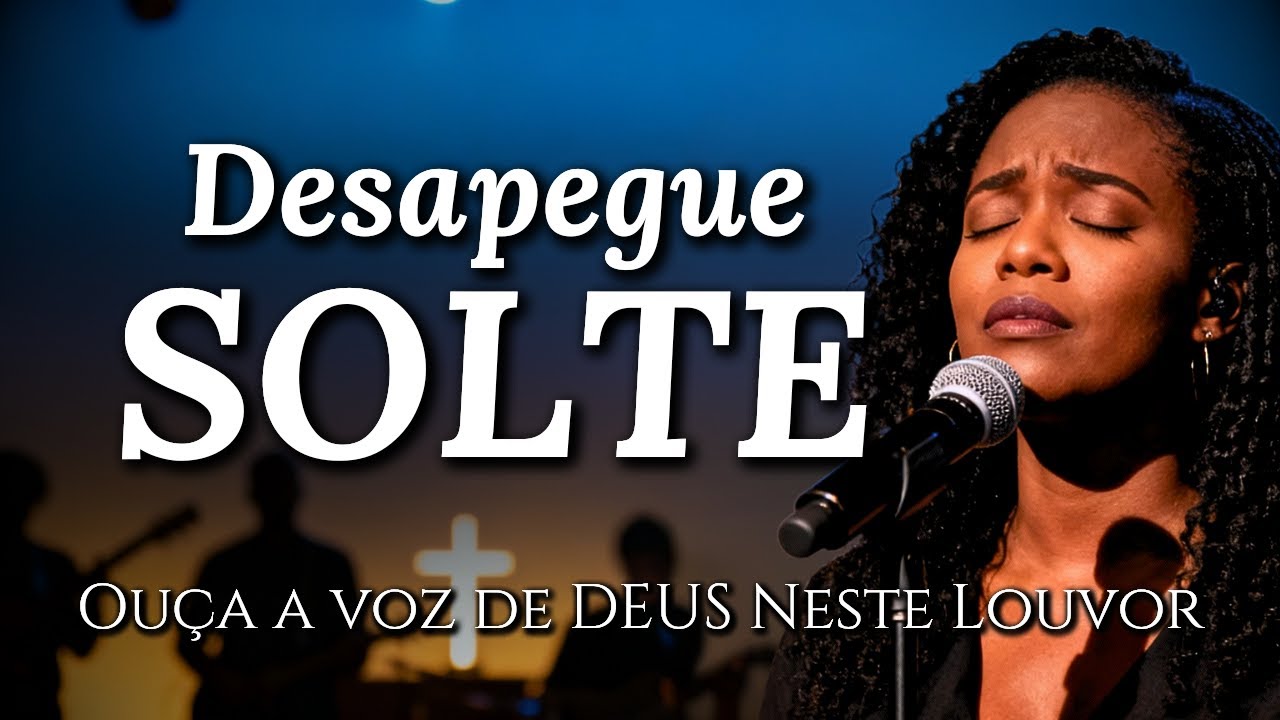 DESAPEGUE SOLTA (Me ajuda a soltar Jesus) - Inspirado Aline Barros - Louvor Gospel - Musica Gospel