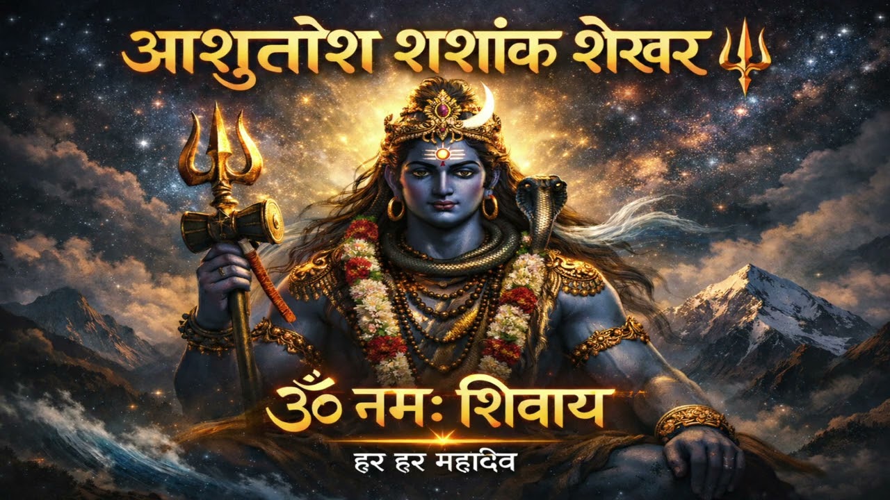 आशुतोष शशाँक शेखर 🙏 | शिव स्तुति | सदा शिव शंकरआशुतोष शशाँक शेखर 🙏 | शिव स्तुति | सदा शिव शंकर