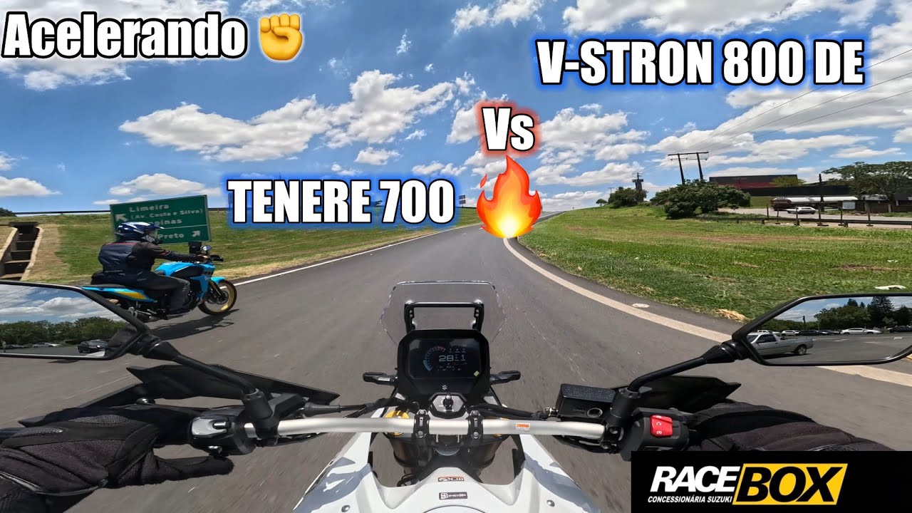 V-STROM 800DE vs TENERE 700 (educando a tenere 😂) PT-3