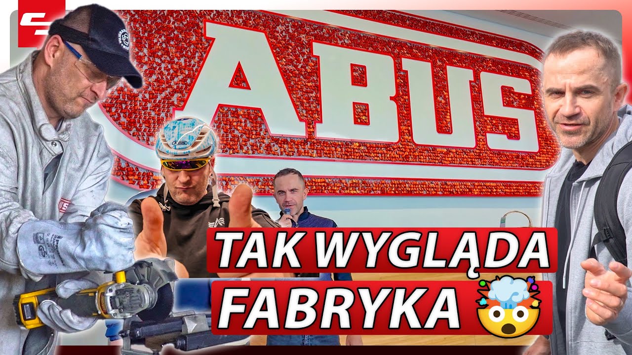 Fabryka Abus w Niemczech | Jak powstają zapięcia rowerowe?! 🔐
