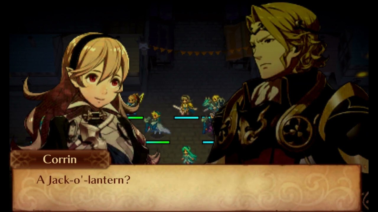 Fire Emblem Fates - Corrin & Xander married conversation - Nohrian Festival of Bonds DLC