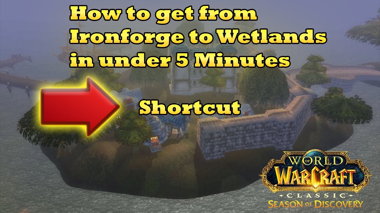 How to Get from Ironforge to Wetlands in under 5 minutes [WoW SoD]